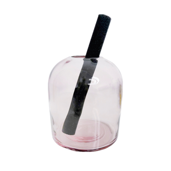 500ml Pink Vacuum Glass Reed Diffuser Bottle1