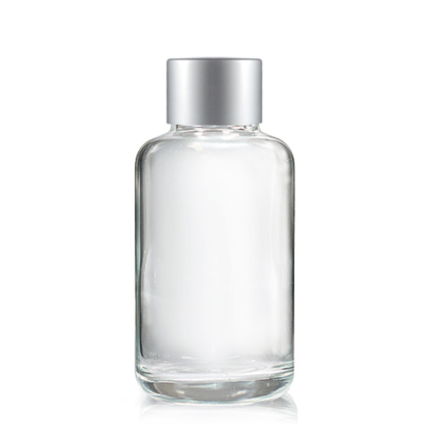 I-50ml-GB-Clear-Glass-Bottle-w-silver-cap