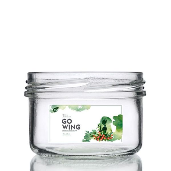 60ml Tin-aw nga Glass Ointment Jar-3