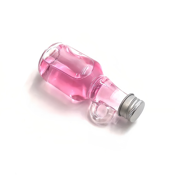 Μίνι Μικρό Διαφανές Μπουκάλι Βότκας Ουίσκι Αλκοόλ 4