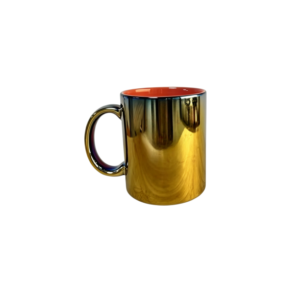 310ml Iridescent Gradient Electroplated Blank Custom Ceramic Mug (3)