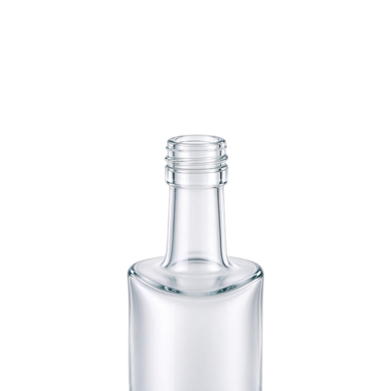 350ml Clear Flint Glass Liquor Bottle, Empty Spirit Bottle for Whiskey Gin Vodka Liqueur Packaging (4)