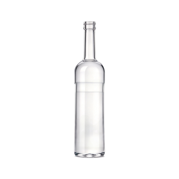 500ml Clear Premium Spirit Glass Bottle (2)