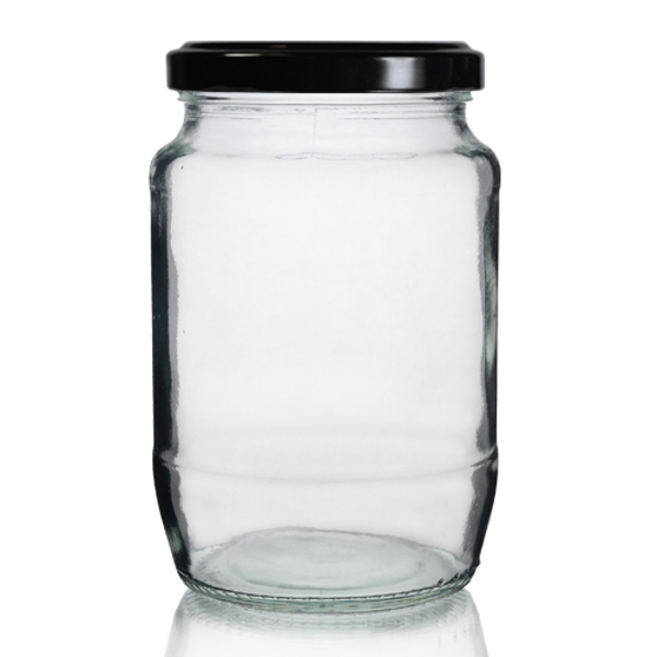 700ml-2lb-Food-Jar-w-Black-Lid