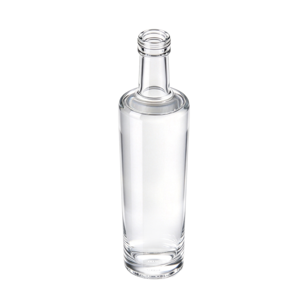 700ml Cylinder Clear Glass Spirit Bottle, Premium Empty Glass Bottle for Vodka & Distilled Alcohol Packaging (4)
