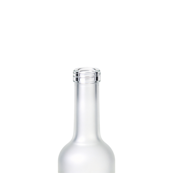 700ml Full Frosted Glass Liquor Bottle (4)