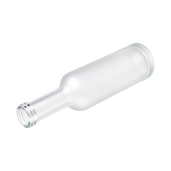 700ml Full Frosted Glass Liquor Bottle (5)