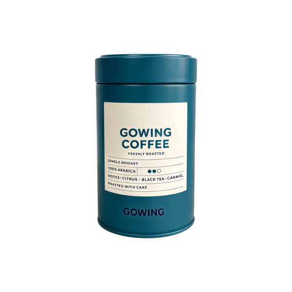 700ml Round Airtight Tin Can for 250g Roasted Coffee Beans (2)