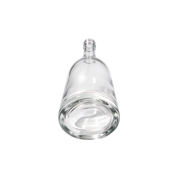 750ml Clear Glass Wine Bottle, Screw Thread Top Empty Wine Bottle for Wine  Sparkling Drink (1)