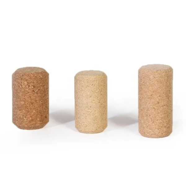 Agglomerated Straight Cork Set for Wine Bottles3