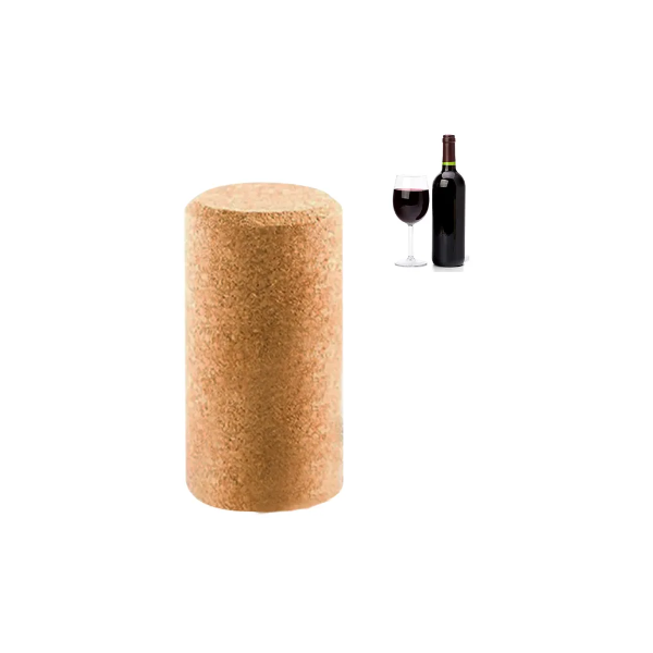 Agglomerated Straight Cork Set for Wine Bottles4