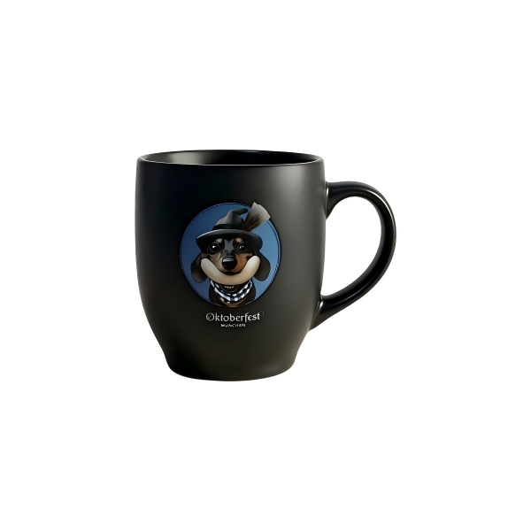 Black Ceramic Coffee Mug (3)