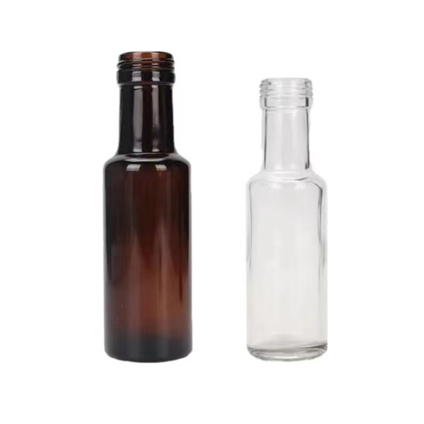 Food Grade Clear Olive Oil Glass Bottles 2