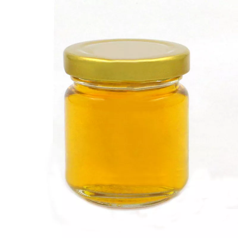 Wholesale round classic high quality transparent honey jar (2)